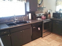 Completed kitchen remodel